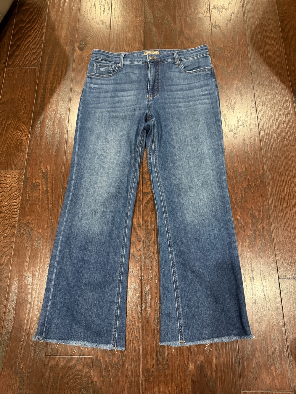 Kut From the Kloth Kelsey Fab Ab Ankle Flare Jean Women Size 10 High Rise